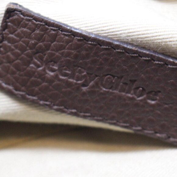 See by Chloe #H8BHQF Suede Hobo Shoulder Bag - Picture 7 of 8